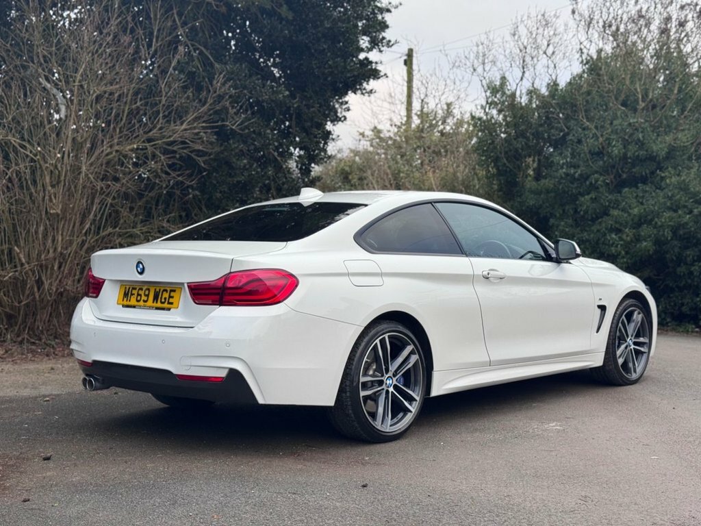 BMW 4 Series Gran Coupe 2L M Sport White #4