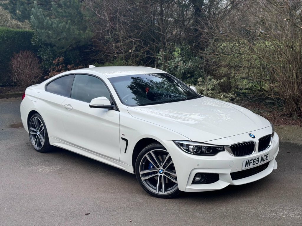 BMW 4 Series Gran Coupe 2L M Sport White #2