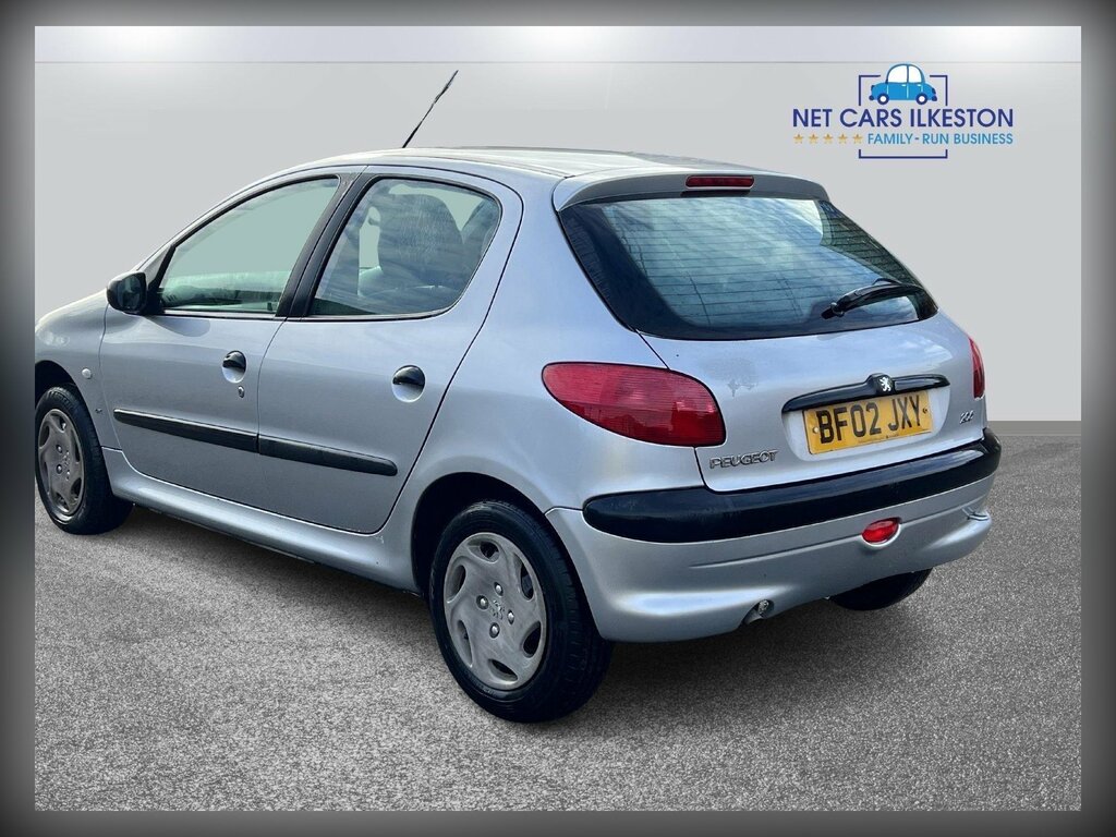 Peugeot 206 1.1 LX BF02JXY Silver #4