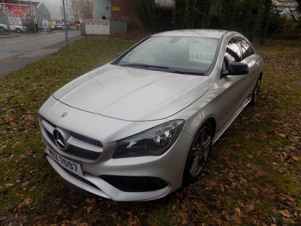 Mercedes-Benz CLA Class 1.6 Cla200 Amg Line Edition Coupe 7G-dct Euro 6 S Silver #4