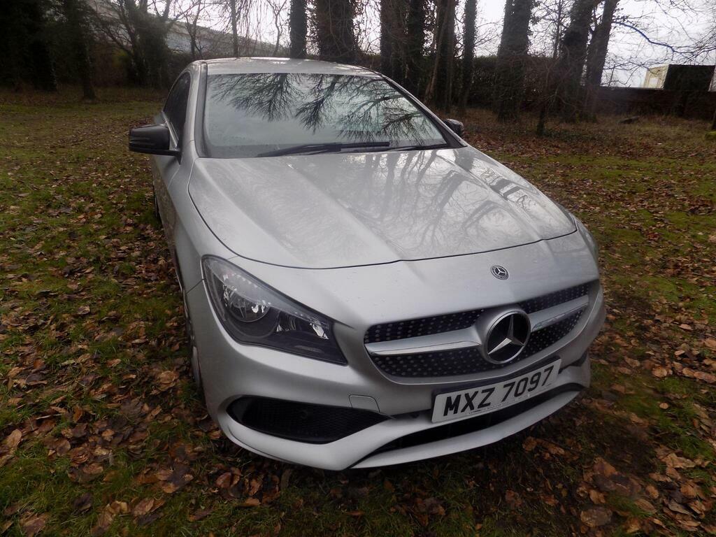 Mercedes-Benz CLA Class 1.6 Cla200 Amg Line Edition Coupe 7G-dct Euro 6 S Silver #2