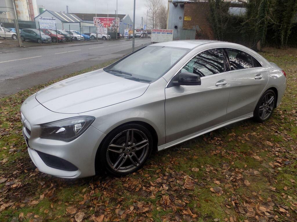 Mercedes-Benz CLA Class 1.6 Cla200 Amg Line Edition Coupe 7G-dct Euro 6 S Silver #5