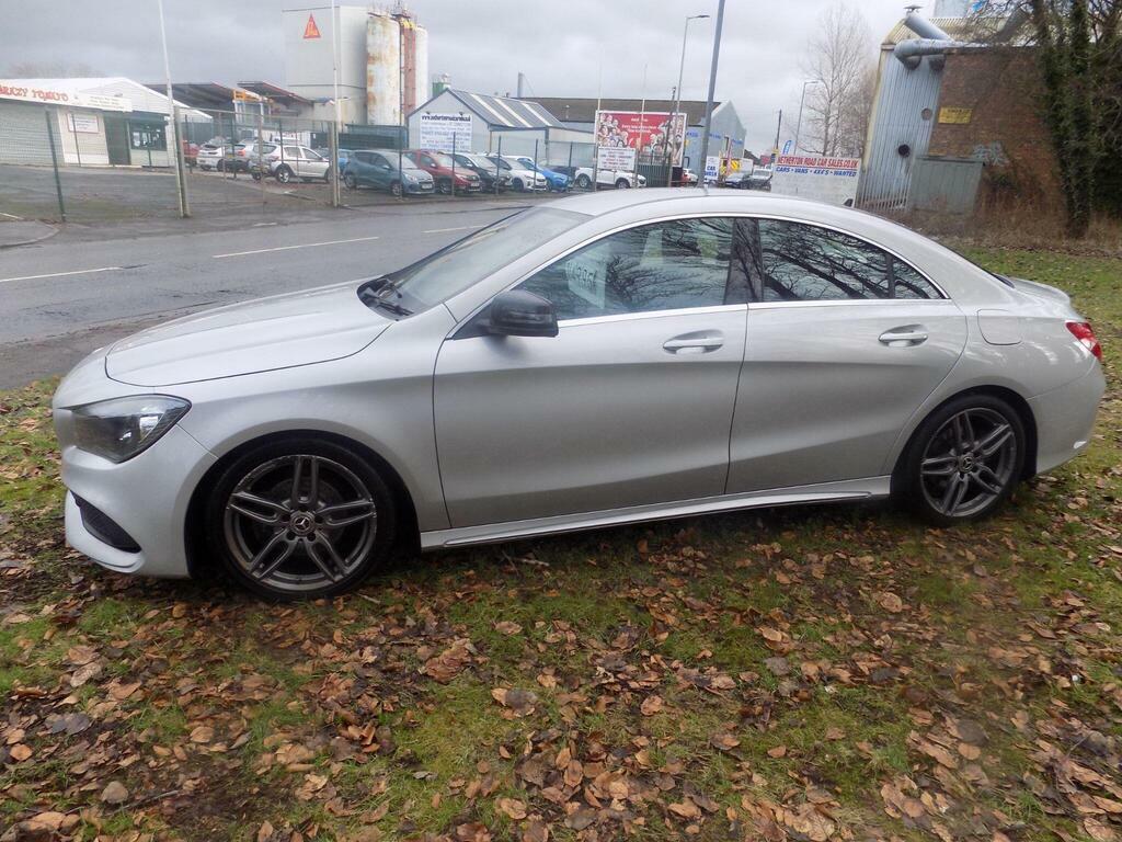 Mercedes-Benz CLA Class 1.6 Cla200 Amg Line Edition Coupe 7G-dct Euro 6 S Silver #6