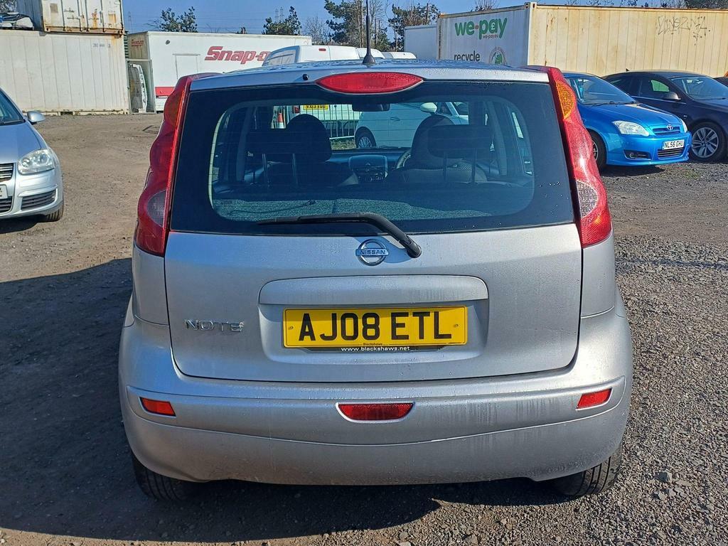 Nissan Note 1.6 16V Acenta Euro 4 AJ08ETL Silver #5