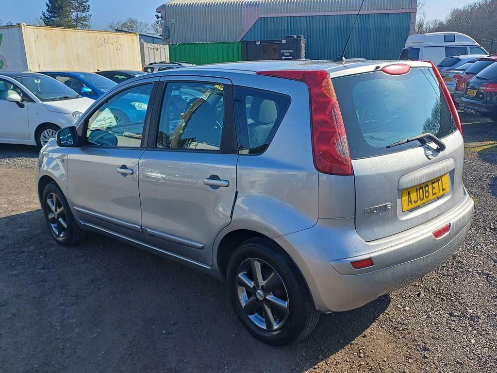 Nissan Note 1.6 16V Acenta Euro 4 AJ08ETL Silver #6