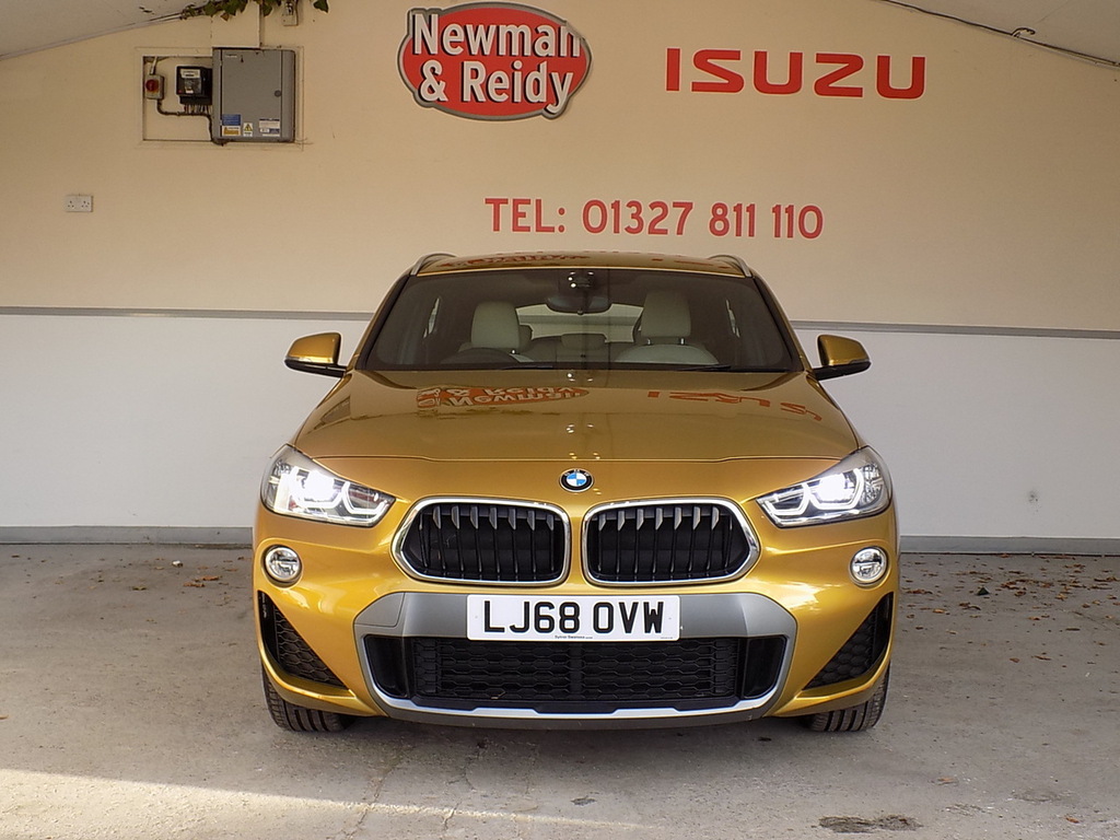 BMW X2 20D M Sport X LJ68OVW Gold #2