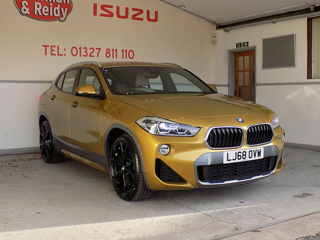 BMW X2 20D M Sport X LJ68OVW Gold #3
