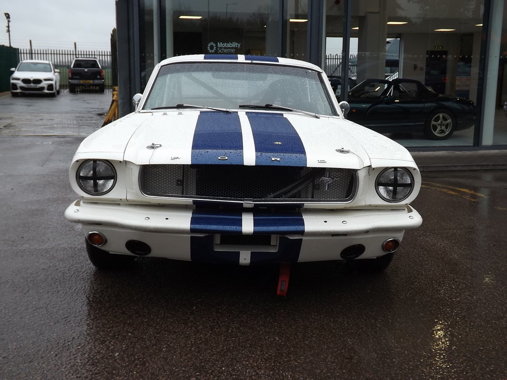 Ford Mustang Fia Approved Race Car White #6