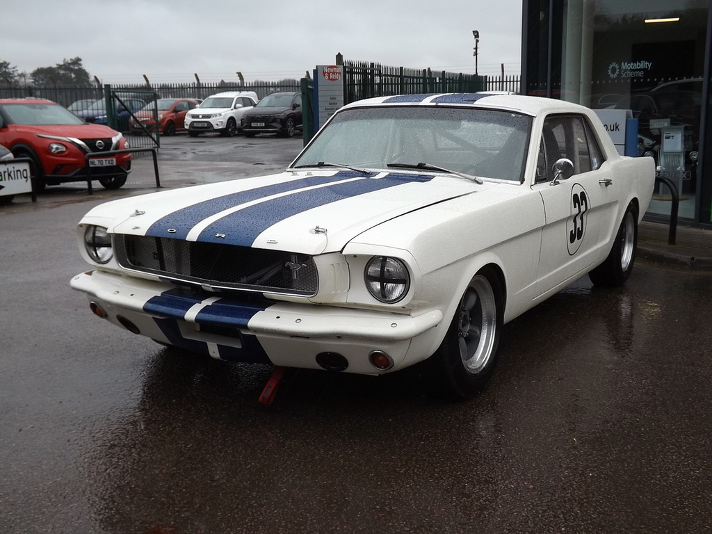 Ford Mustang Fia Approved Race Car White #5