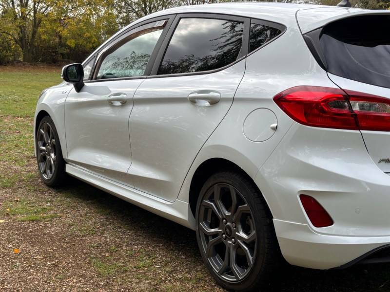 Ford Fiesta 1.0 Ecoboost St-line - 2018 67 AJ67HUO White #5