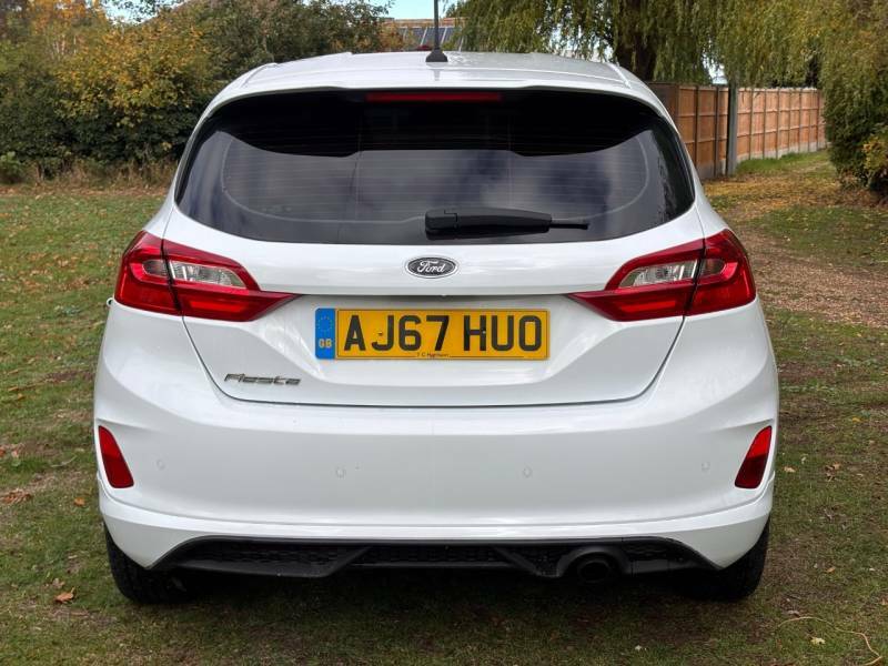 Ford Fiesta 1.0 Ecoboost St-line - 2018 67 AJ67HUO White #4