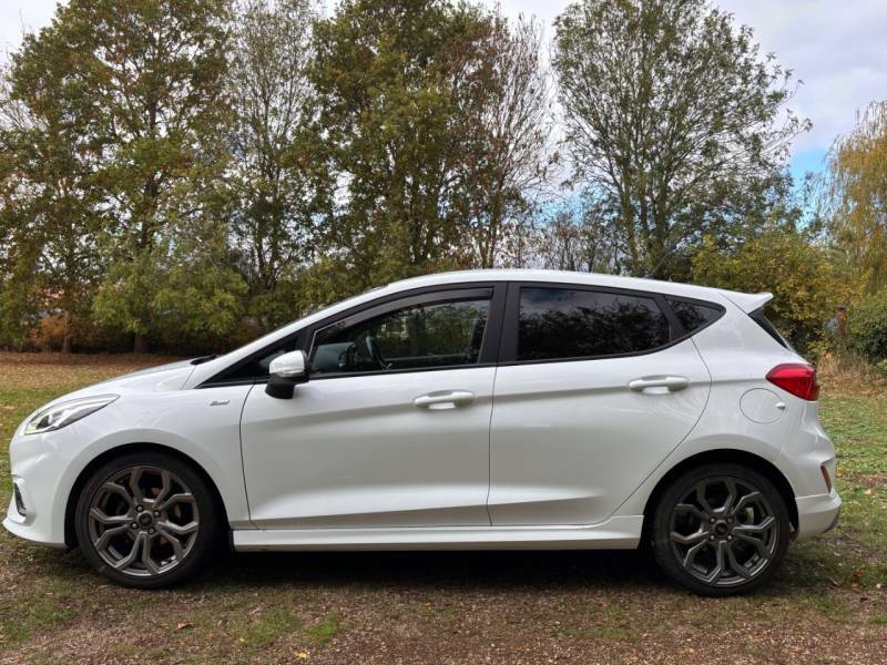 Ford Fiesta 1.0 Ecoboost St-line - 2018 67 AJ67HUO White #6