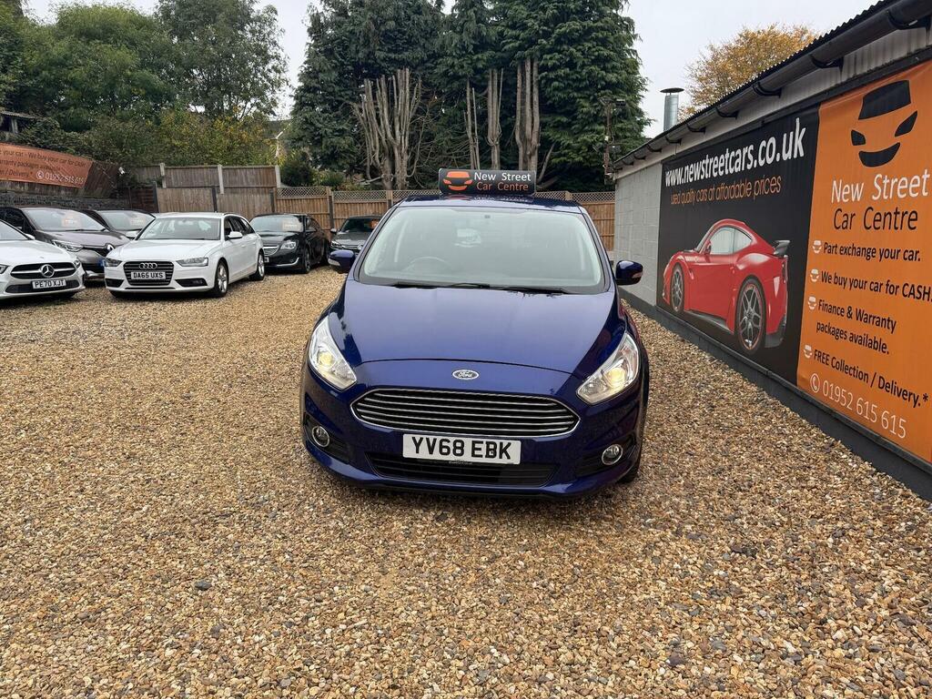 Ford S-Max Mpv 2.0 Ecoblue Zetec Euro 6 Ss 201868 Blue #3