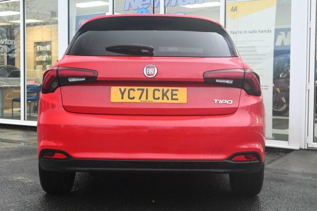 Fiat Tipo 1.0 Life Hatchback Euro 6 S S Red #4