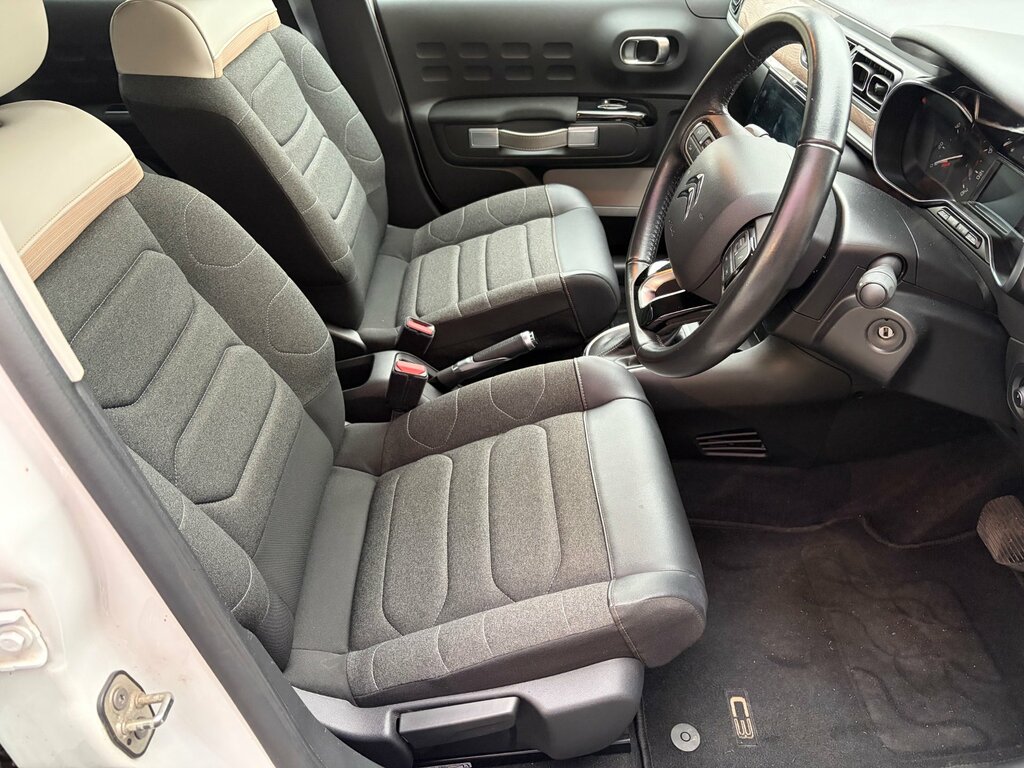 Citroen C3 1.2 Puretech Flair Plus Hatchback Eat6 White #4