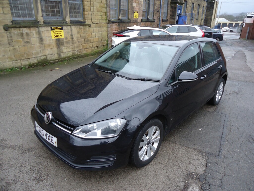 Volkswagen Golf Hatchback 1.6 Tdi Bluemotion Tech Se 2013 Black
