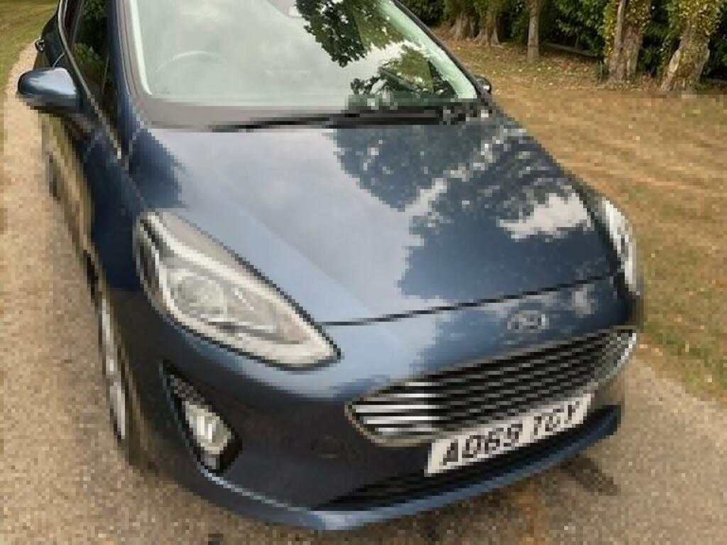 Ford Fiesta Hatchback 1.0T Ecoboost Titanium Euro 6 Ss Blue
