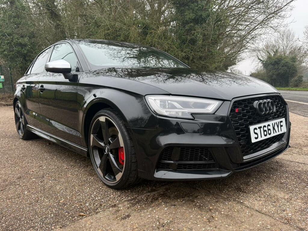 Audi S3 2.0 Tfsi Quattro Euro 6 Ss Black