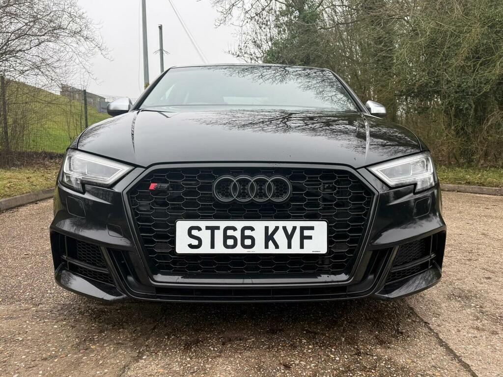Audi S3 2.0 Tfsi Quattro Euro 6 Ss ST66KYF Black #4
