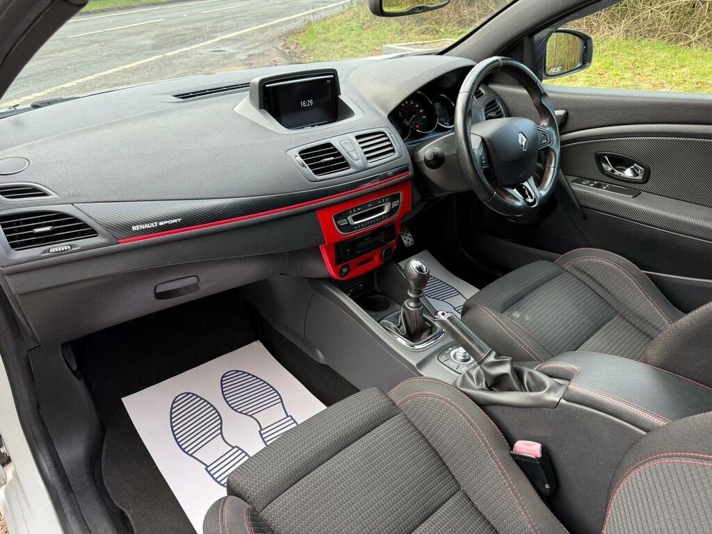 Renault Megane 2.0T Renaultsport Nav Euro 6 Ss White #4