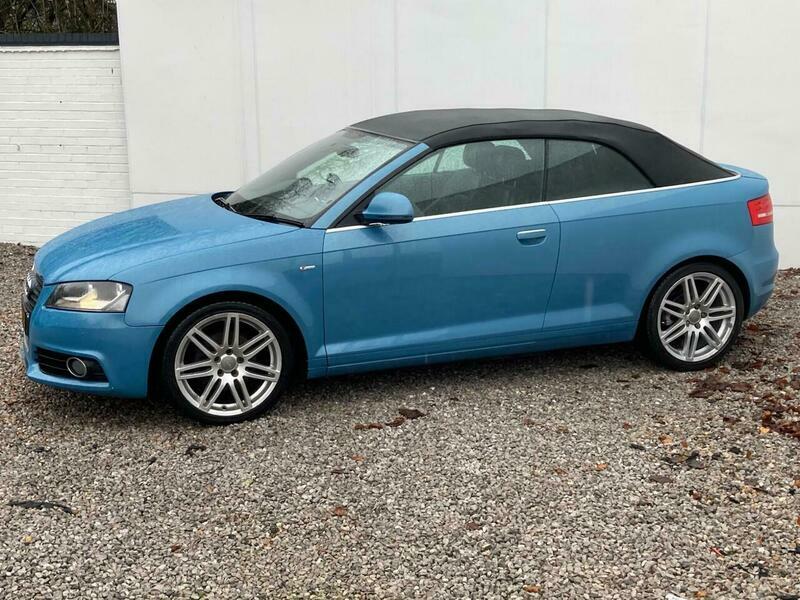 Audi A3 Cabriolet 2.0 Tdi S Line Blue #6