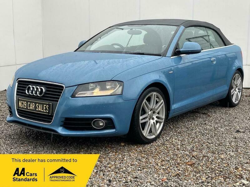 Audi A3 Cabriolet 2.0 Tdi S Line Blue