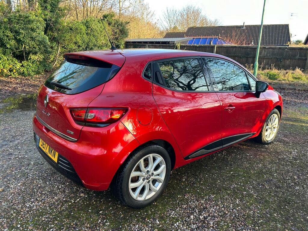 Renault Clio 1.5 Dci Dynamique Nav Euro 6 S S SE17NKN Red #5