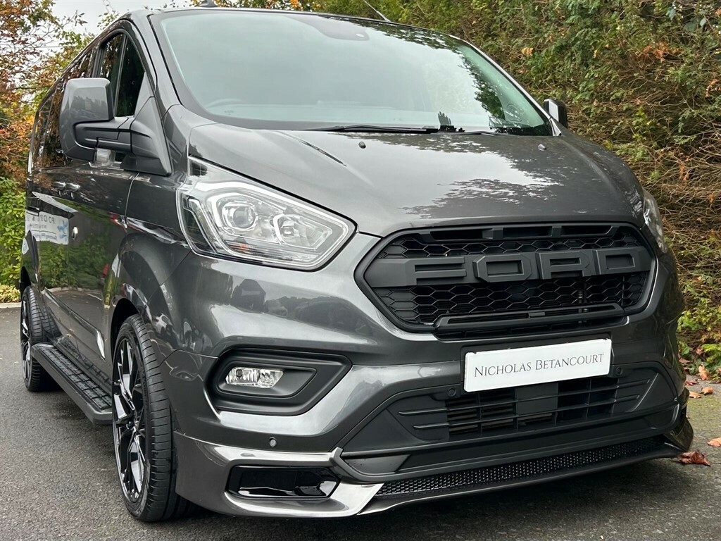 Ford Transit Custom 2.0 320 Ecoblue Limited Crew Van Double Cab Di WP72PXM Grey #2