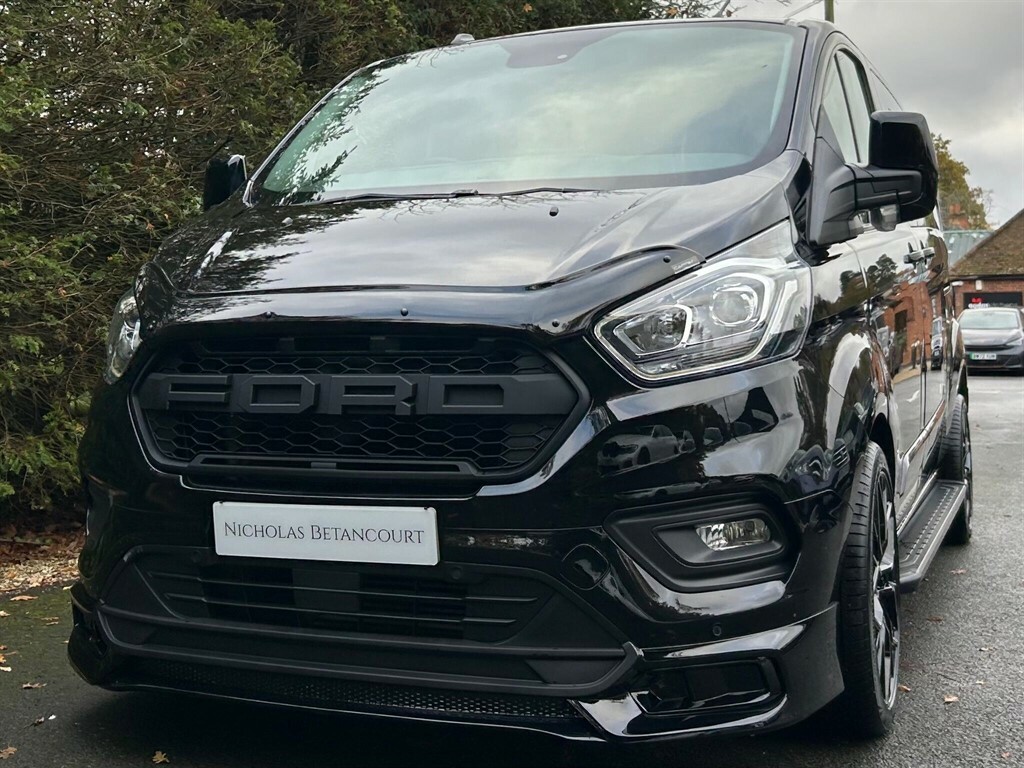 Ford Transit Custom 2.0 320 Ecoblue Limited Crew Van Double Cab Di Black