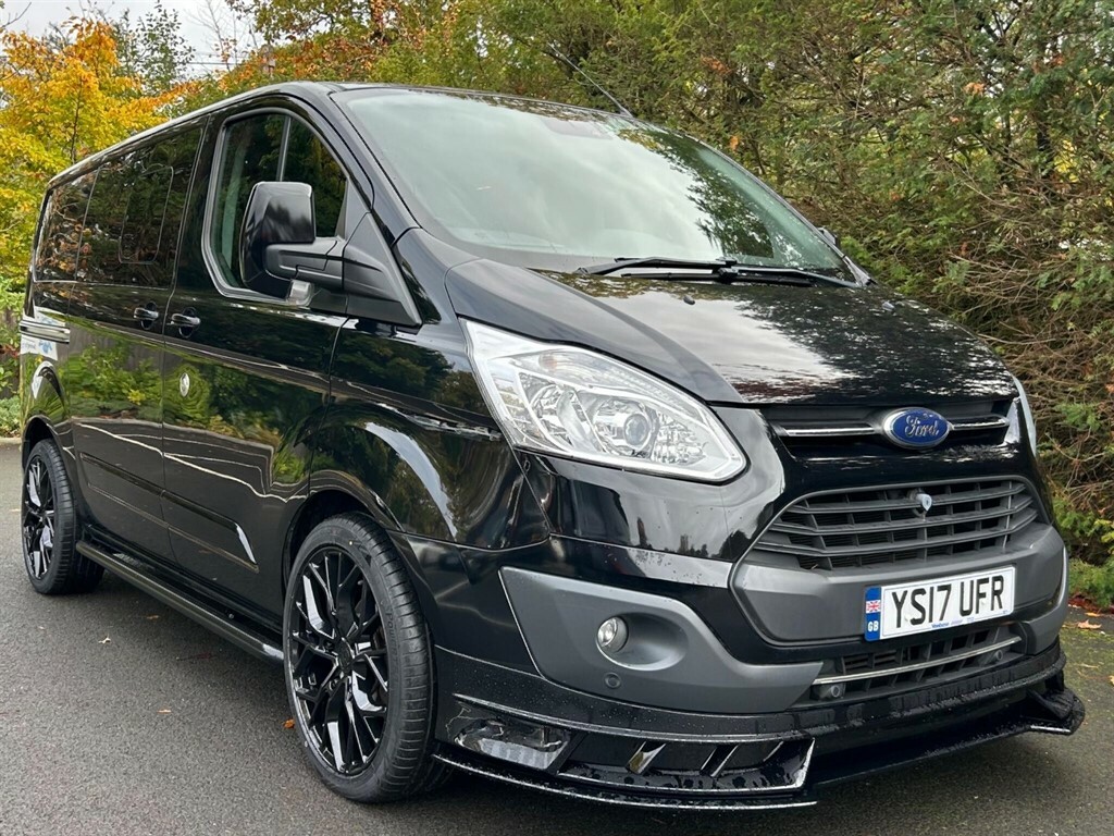 Ford Transit Custom 2.0 Tdci 290 Limited Combi Van 6Dr L YS17UFR Black #5