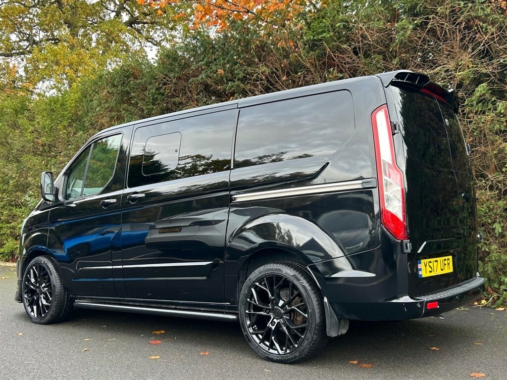 Ford Transit Custom 2.0 Tdci 290 Limited Combi Van 6Dr L YS17UFR Black #3