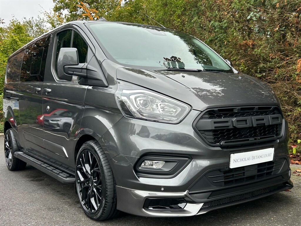 Ford Transit Custom 2.0 320 Ecoblue Limited Crew Van Double Cab Di WP72PVE Grey #3