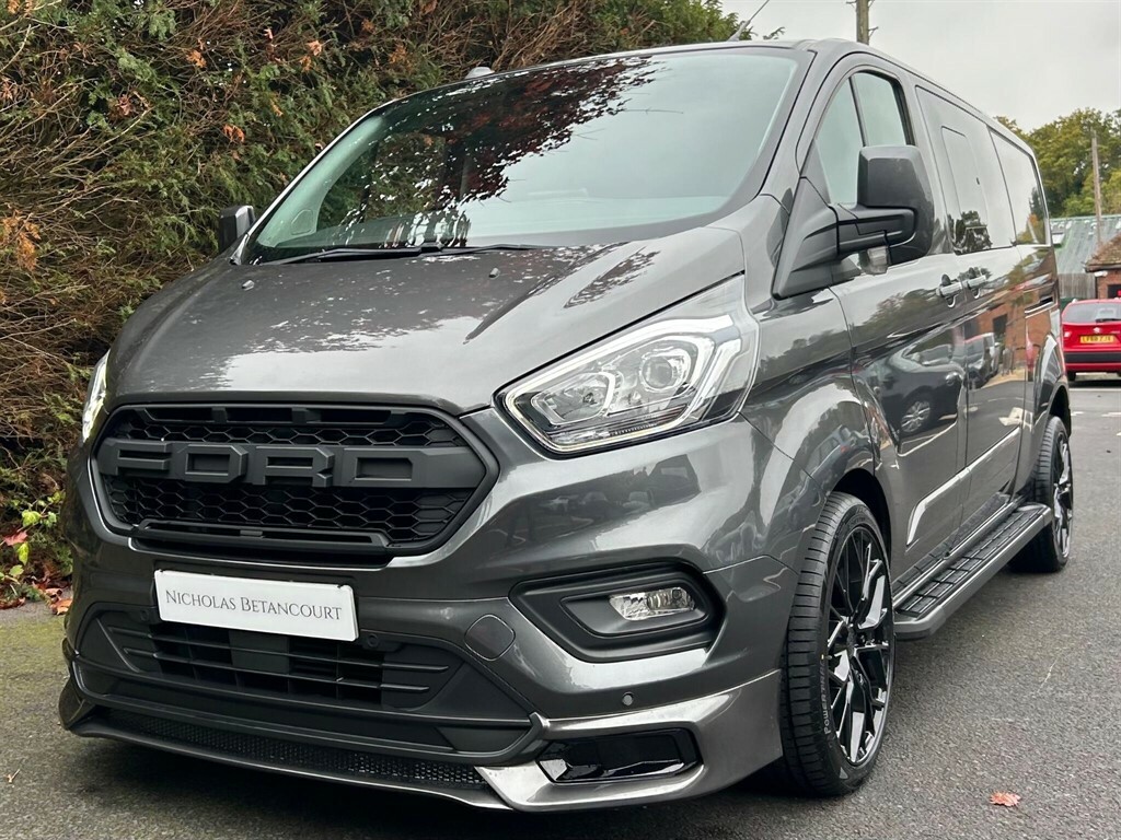 Ford Transit Custom 2.0 320 Ecoblue Limited Crew Van Double Cab Di WP72PVE Grey #4