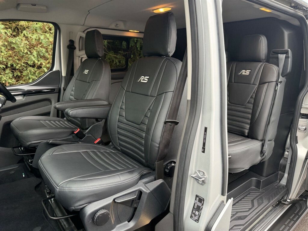 Ford Transit Custom 2.0 300 Ecoblue Limited Crew Van L2 H1 Euro 6 Ss BD20KSY Silver #2