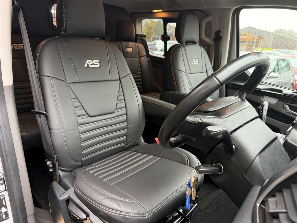 Ford Transit Custom 2.0 300 Ecoblue Limited Crew Van L2 H1 Euro 6 Ss BD20KSY Silver #4