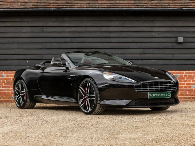 Aston Martin DB9 Volante Black