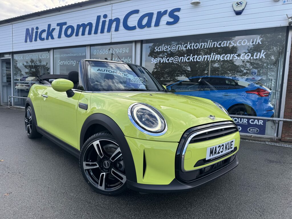 Mini Convertible Petrol Green
