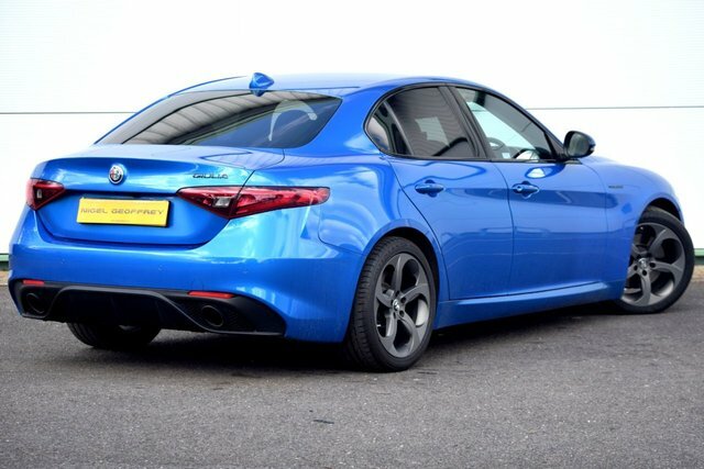 Alfa Romeo Giulia 2.0 Tb Veloce 277 Bhp FP70VCY Blue #6