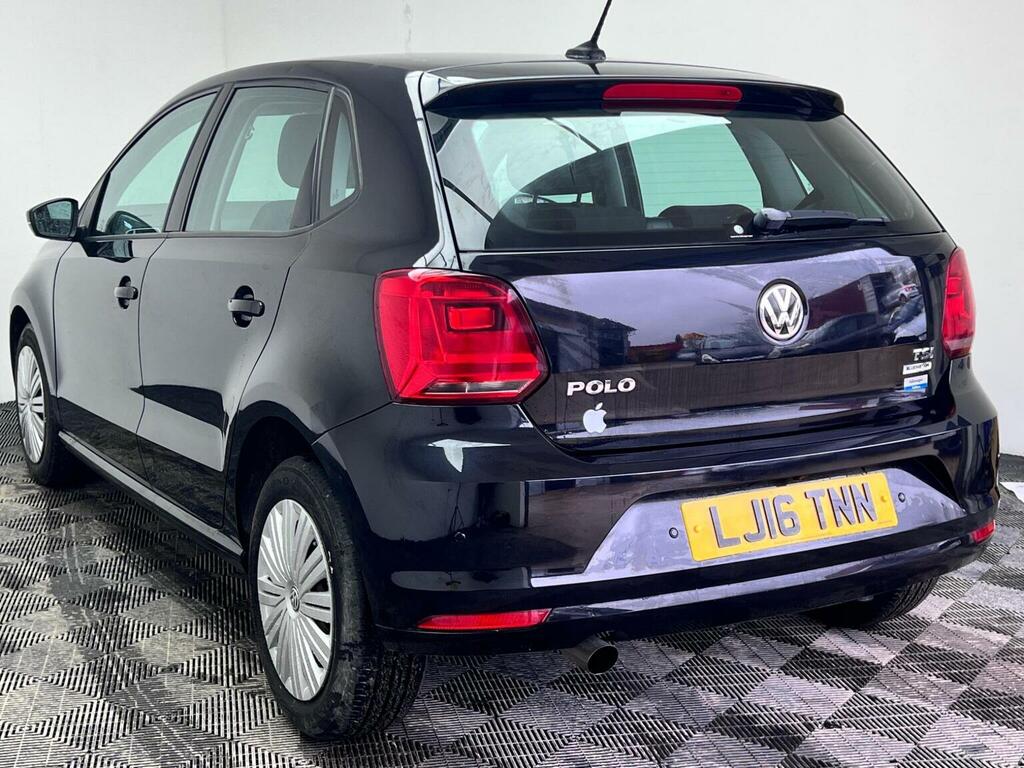 Volkswagen Polo 1.2 Tsi Bluemotion Tech Se Hatchback Ds LJ16TNN Black #3