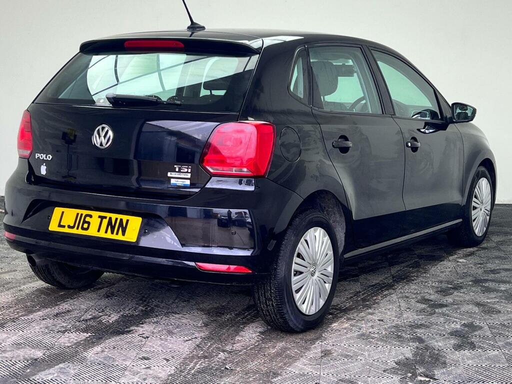 Volkswagen Polo 1.2 Tsi Bluemotion Tech Se Hatchback Ds LJ16TNN Black #6