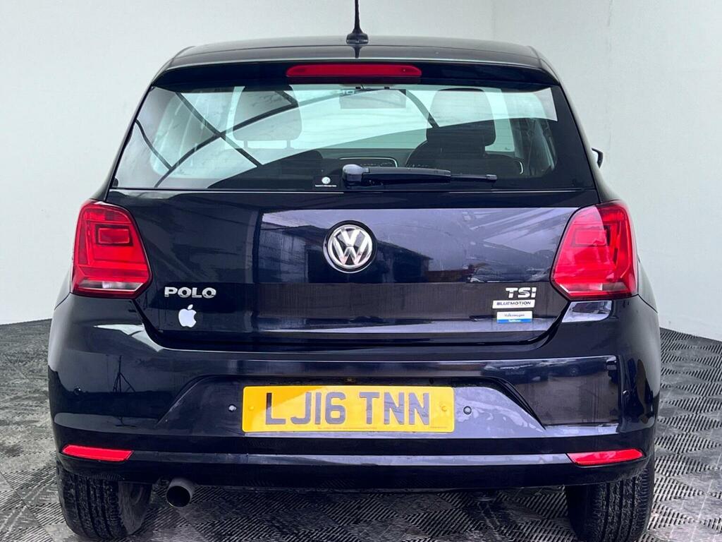Volkswagen Polo 1.2 Tsi Bluemotion Tech Se Hatchback Ds LJ16TNN Black #5