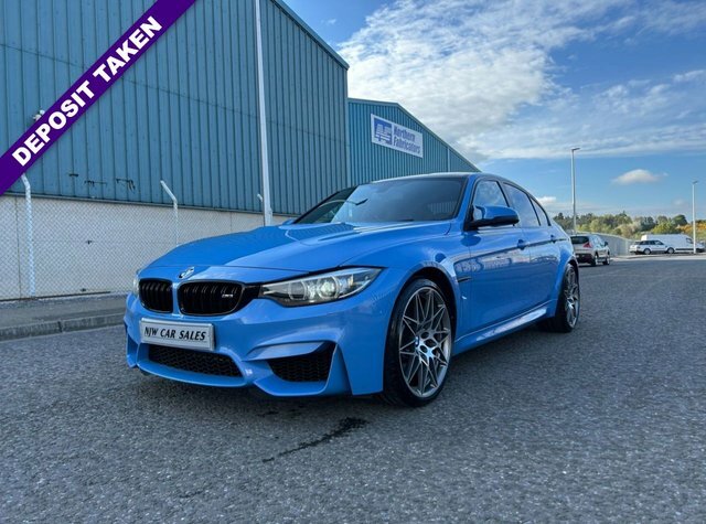 BMW M3 3.0 Biturbo Competition Saloon Blue