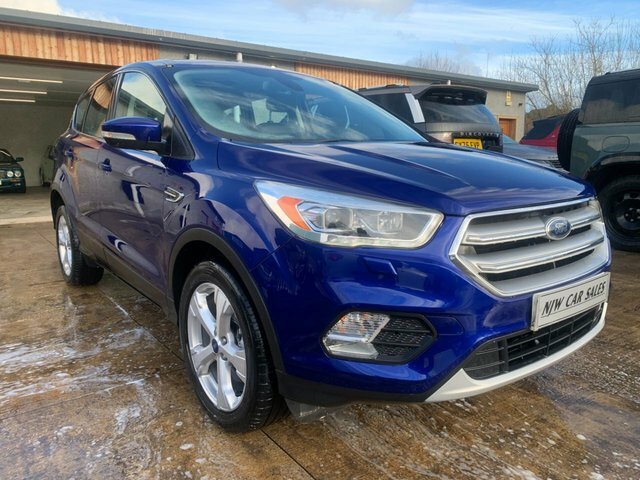 Ford Kuga 2.0 Tdci Titanium Suv Blue