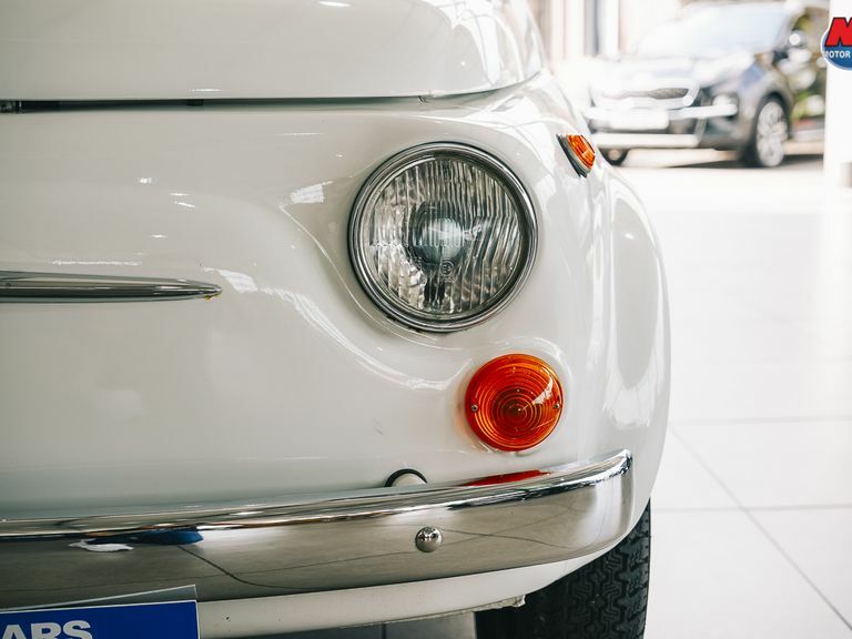 Fiat 500 500 F GVU549D White #4