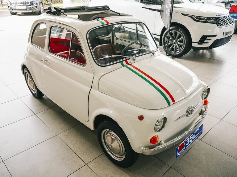 Fiat 500 500 F GVU549D White #5