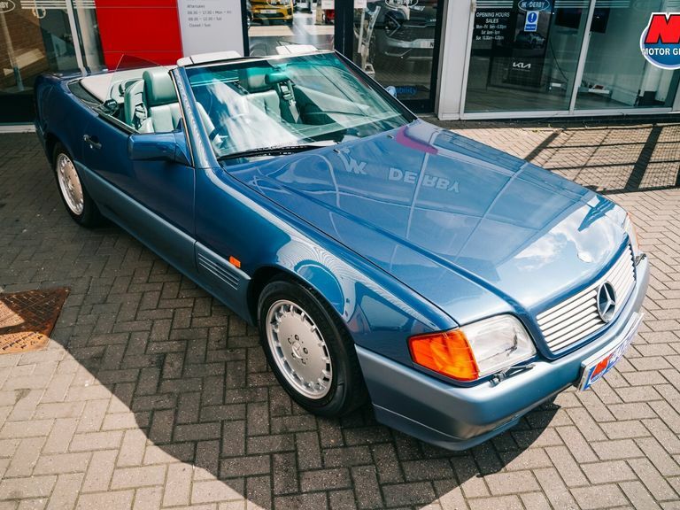 Mercedes-Benz SL Class Sl320 2dr Auto L234XLA Blue #6