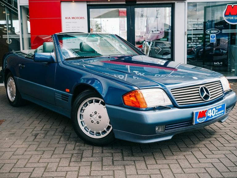 Mercedes-Benz SL Class Sl320 2dr Auto L234XLA Blue #2