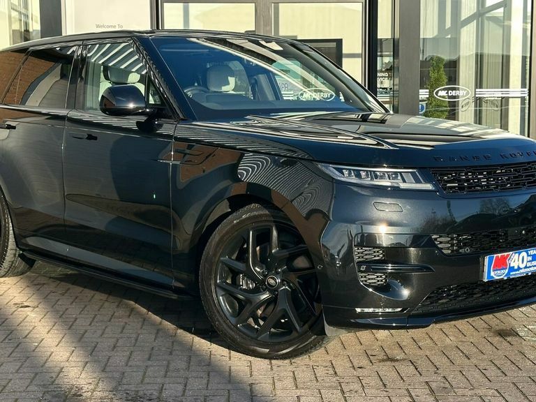 Land Rover Range Rover Sport 3.0 P440e Dynamic Se DU72NMK Black #2