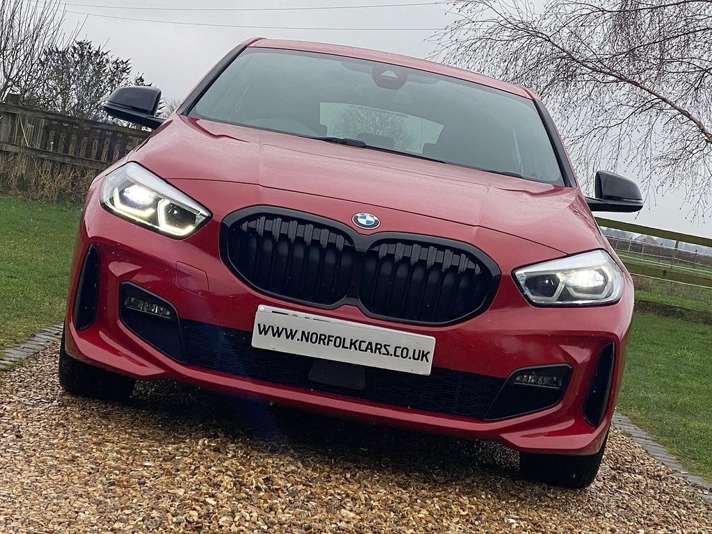 BMW 1 Series 118I M Sport FY70YNA Red #5