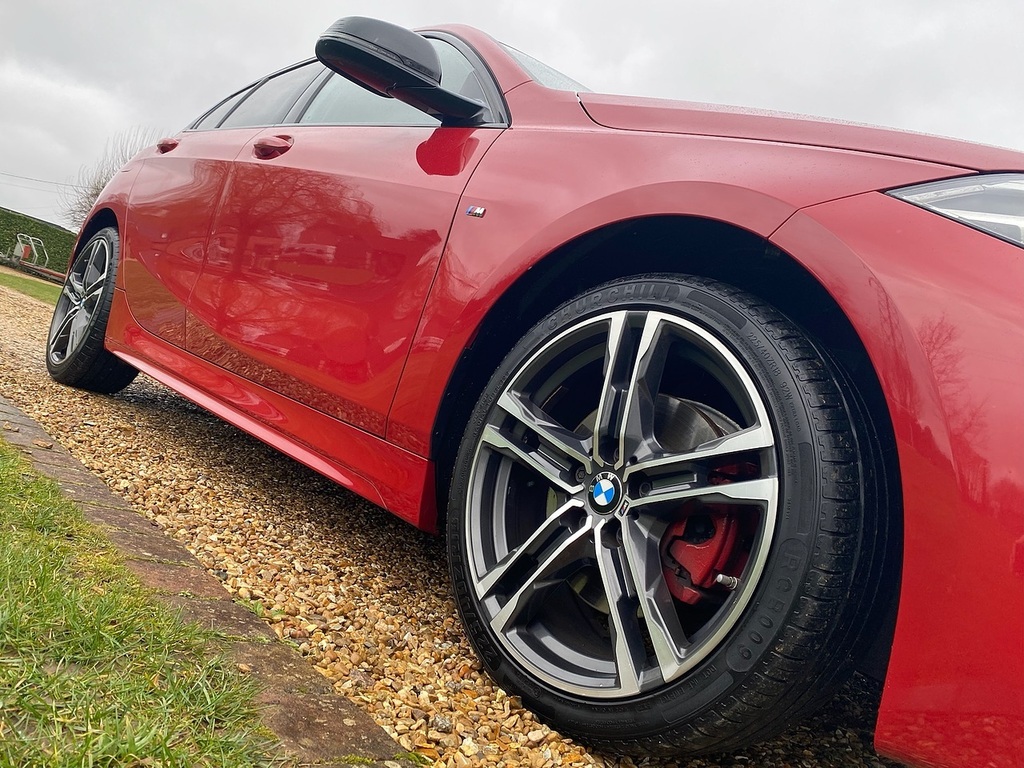 BMW 1 Series 118I M Sport FY70YNA Red #2